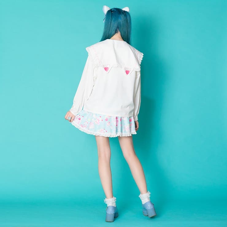 ホイップネコ/原宿系/ファッション/ファンシー/パステル/レディース