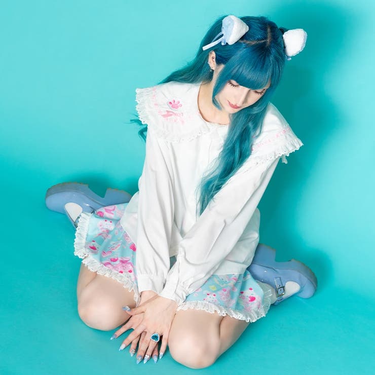 ホイップネコ/原宿系/ファッション/ファンシー/パステル/レディース