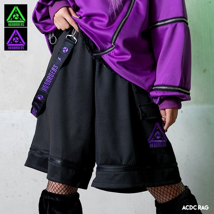 渦雷 ハーフパンツ 5分丈[品番：ACDW0002712]｜ACDCRAG