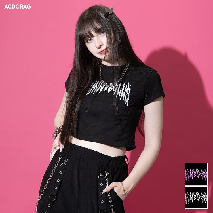 PUNKYバニー チビT Tシャツ | ACDCRAG | 詳細画像1 