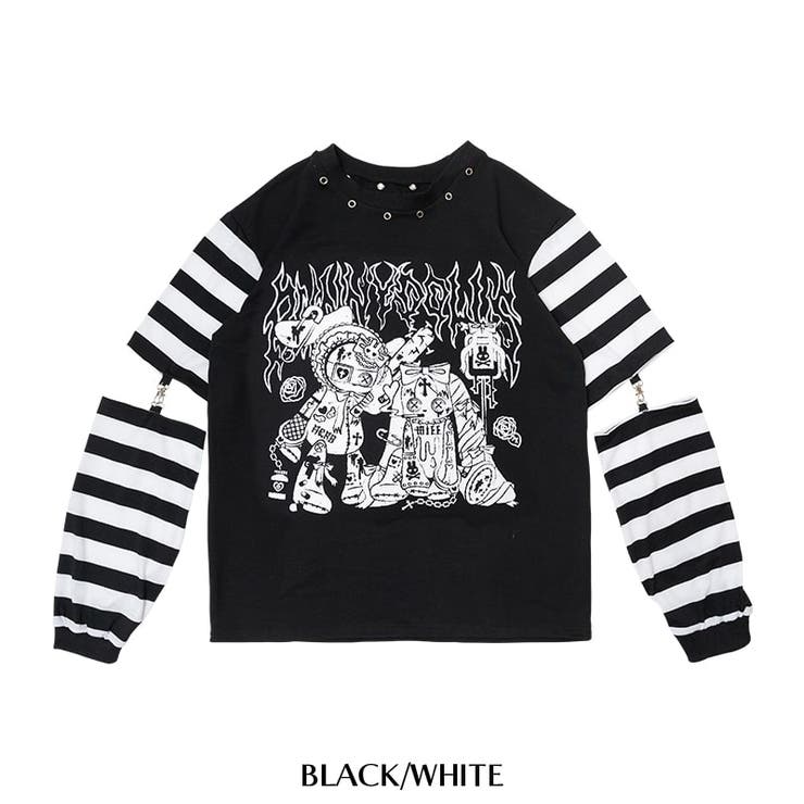 PUNKYバニー ロンT Tシャツ | ACDCRAG | 詳細画像18 