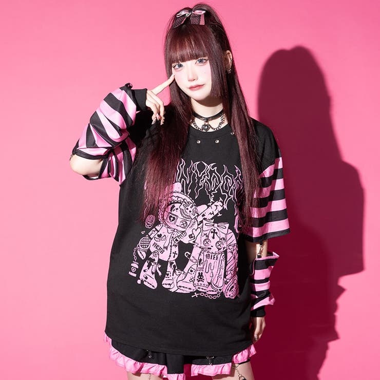PUNKYバニー ロンT  Tシャツ[品番：ACDW0002795]｜ACDCRAG（エーシーディーシーラグ）のレディースファッション通販｜SHOPLIST（ショップリスト）