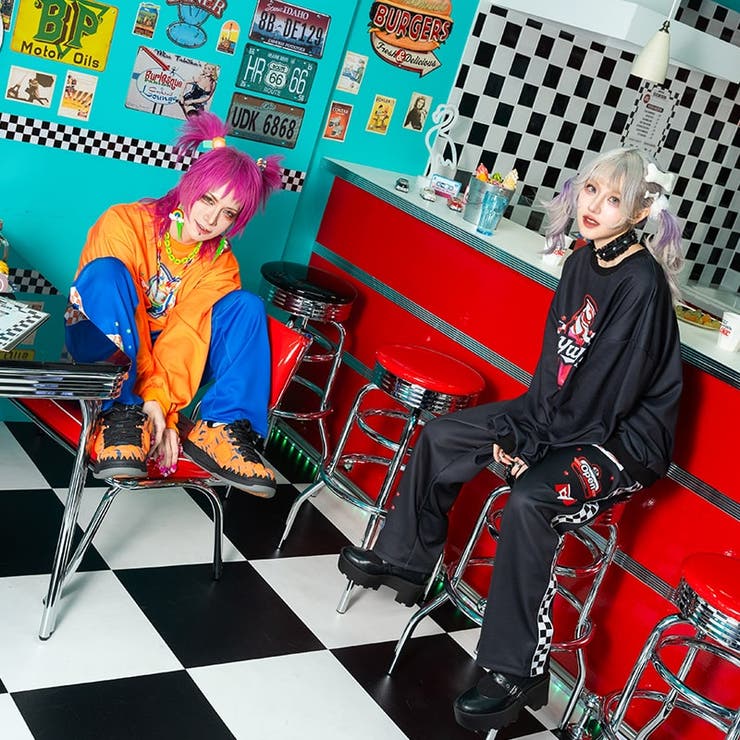 YummyDiner/原宿系/ファッション/ポップ/ダーク/ダイナー/レディース