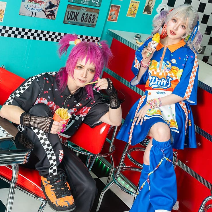 YummyDiner/原宿系/ファッション/ポップ/ダーク/ダイナー/レディース