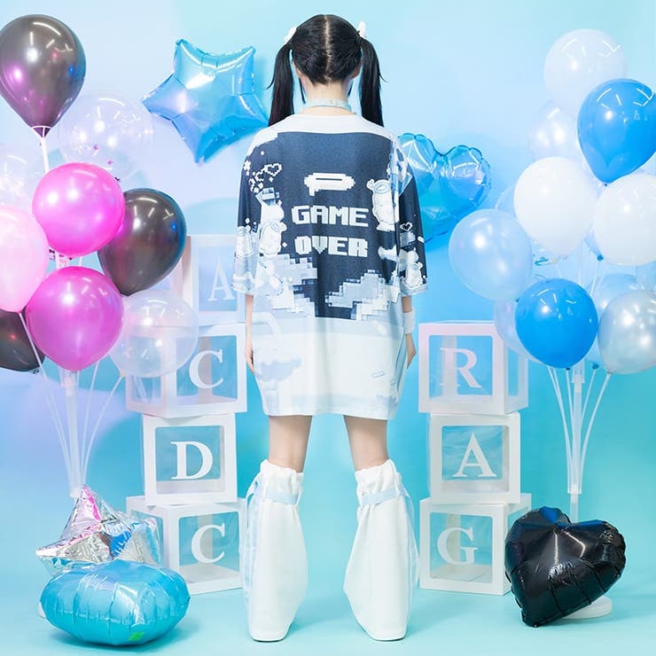 GAME GIRL Tシャツ | ACDCRAG | 詳細画像4 