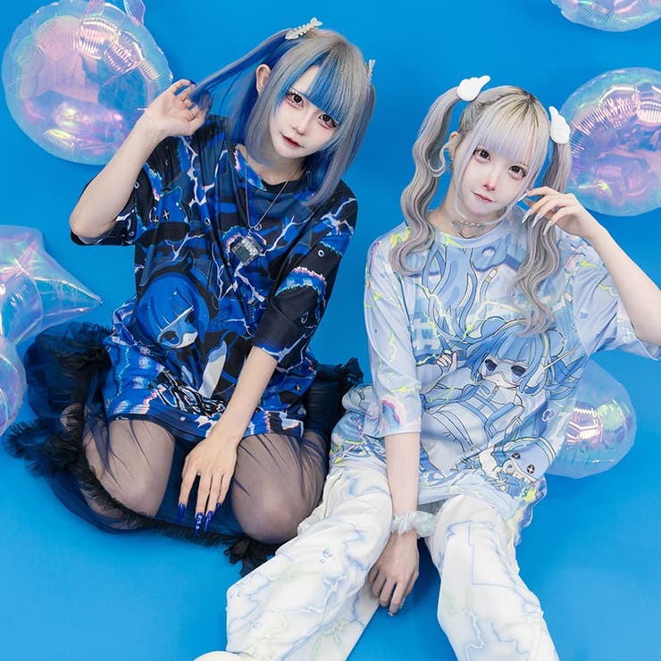 深海サイバー/サブカル/天使界隈/原宿系/サイバー/ファッション/レディース