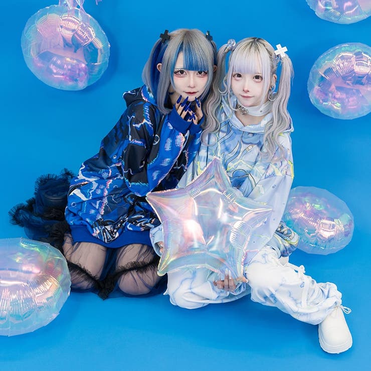 深海サイバー/サブカル/天使界隈/原宿系/サイバー/ファッション/レディース