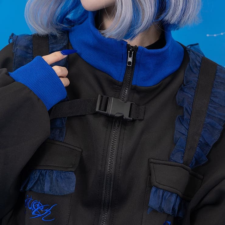 【タグ付き✨Lサイズ】DC トランジション リバーシブル アノラック ジャケット メンダコサイバー ジャケット ブルゾン[品番：ACDW0002886