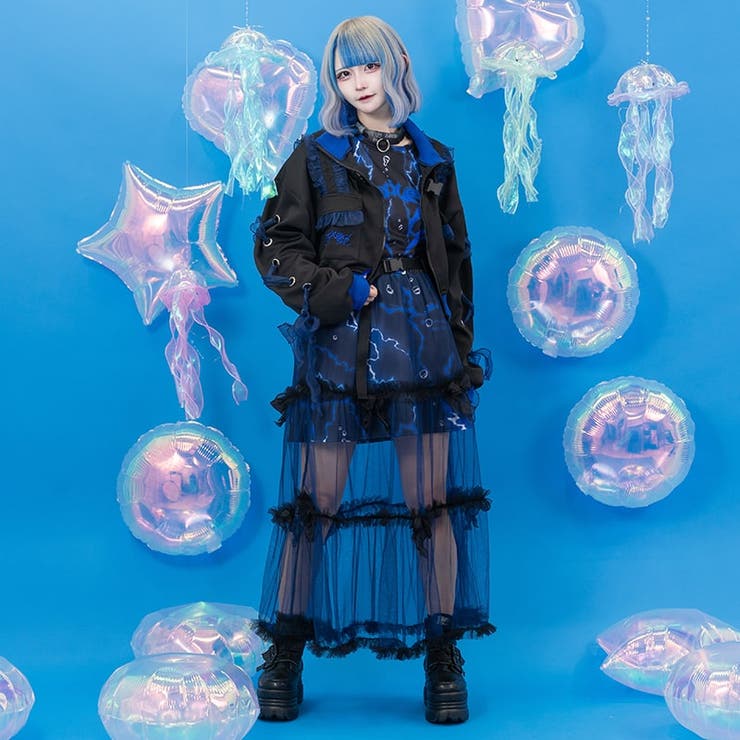 深海サイバー/サブカル/天使界隈/原宿系/サイバー/ファッション/レディース