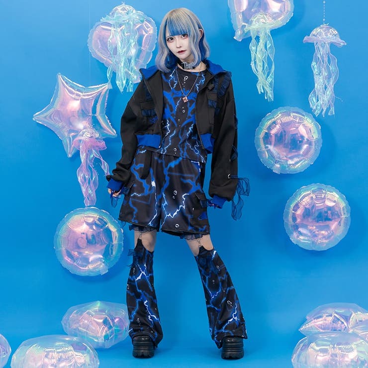 深海サイバー/サブカル/天使界隈/原宿系/サイバー/ファッション/レディース