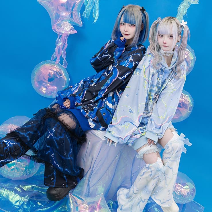 深海サイバー/サブカル/天使界隈/原宿系/サイバー/ファッション/レディース