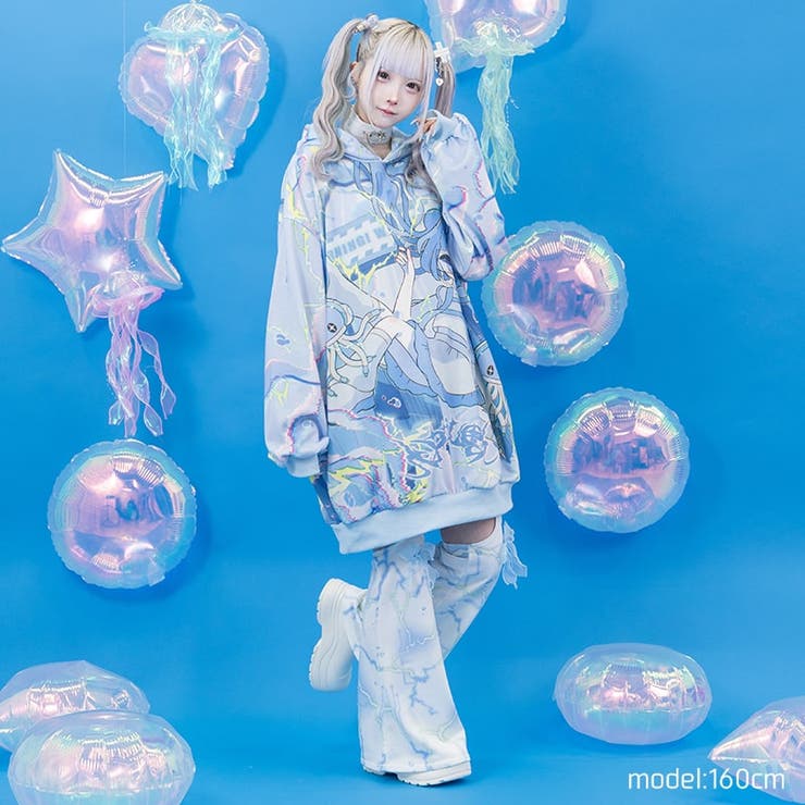 深海サイバー/サブカル/天使界隈/原宿系/サイバー/ファッション/レディース