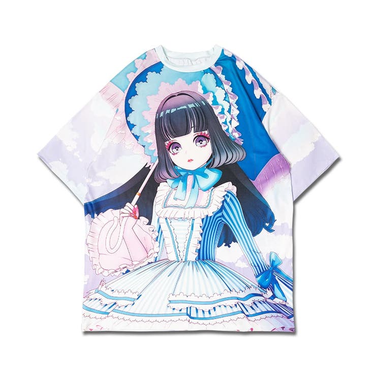 Tシャツ/原宿系/コラボ/Artiswitch/ファッション/レディース
