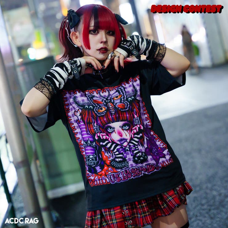Ugly蛾ル Tシャツ 半袖[品番：ACDW0002366]｜ACDCRAG（エーシー