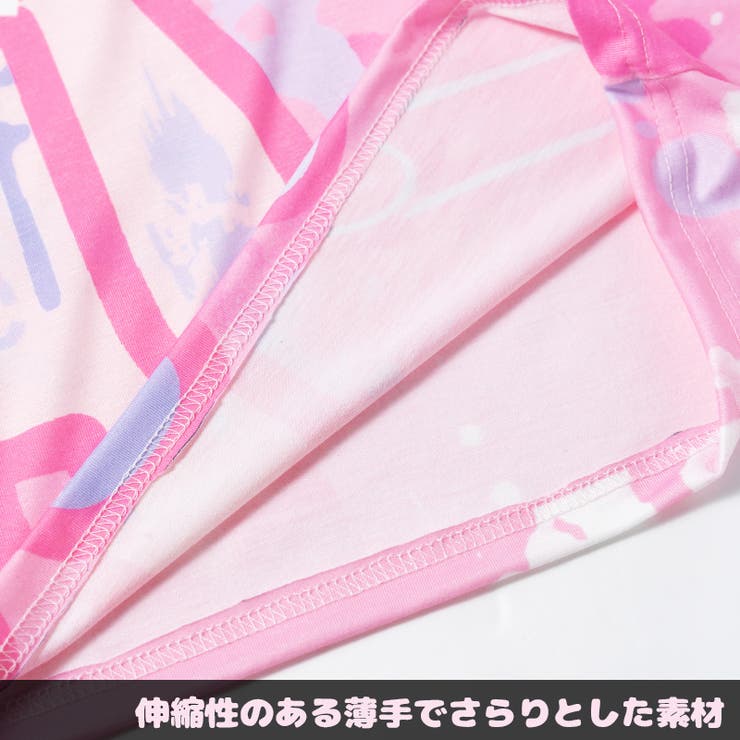 Tシャツ/半袖/ファンシー/ピンク/ゆめかわいい/病みかわいい/グロかわ/グル～ミ～/コラボ/原宿系