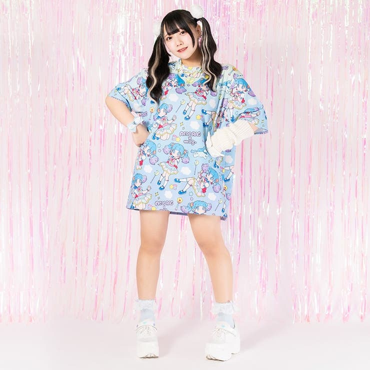 Tシャツ/原宿系/ファンシー/パステル/ゆめかわいい/mog/ファッション/レディース