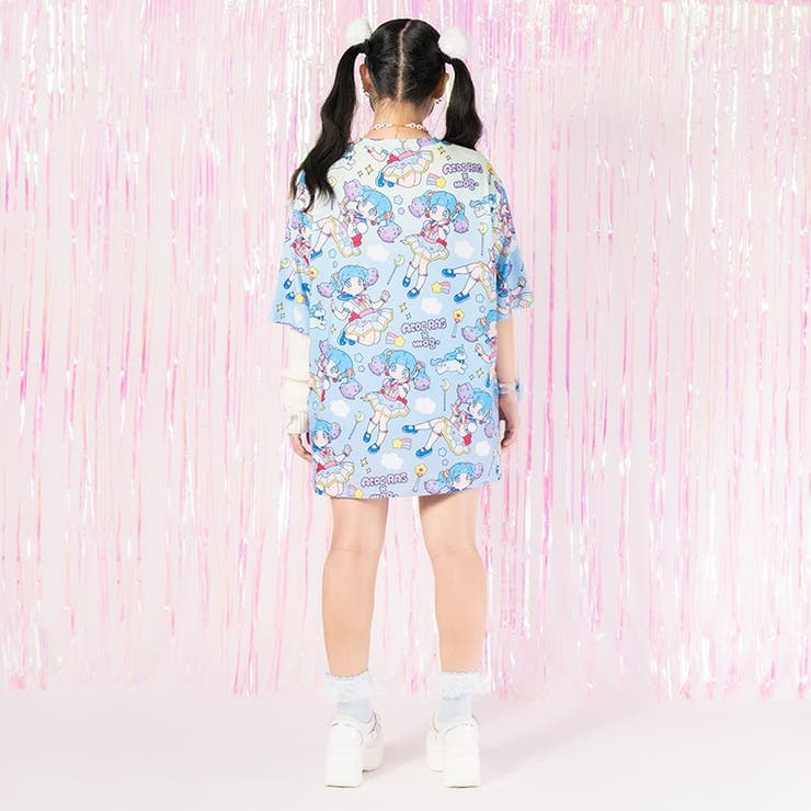 Tシャツ/原宿系/ファンシー/パステル/ゆめかわいい/mog/ファッション/レディース