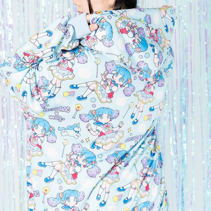 パーカー/原宿系/ファンシー/パステル/ゆめかわいい/mog/ファッション/レディース