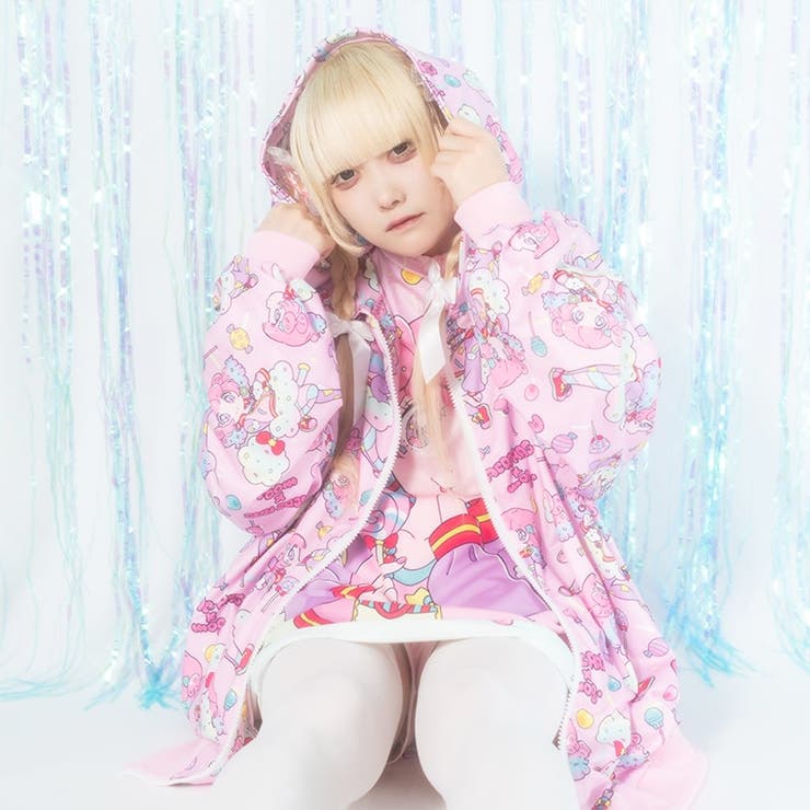 パーカー/原宿系/ファンシー/パステル/ゆめかわいい/mog/ファッション/レディース