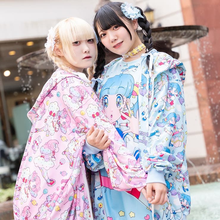 パーカー/原宿系/ファンシー/パステル/ゆめかわいい/mog/ファッション/レディース