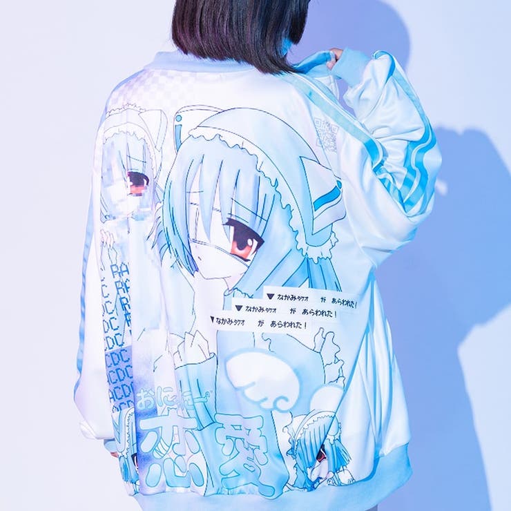 ★希少★メンヘラちゃん ブルゾンACDCRAG 新品未使用 恋愛界隈01ちゃん ジャージジャケット ブルゾン[品番