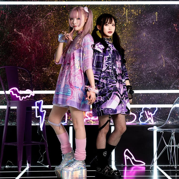 PeachPunch/イラスト/女の子/原宿系/地雷系/ファッション/レディース