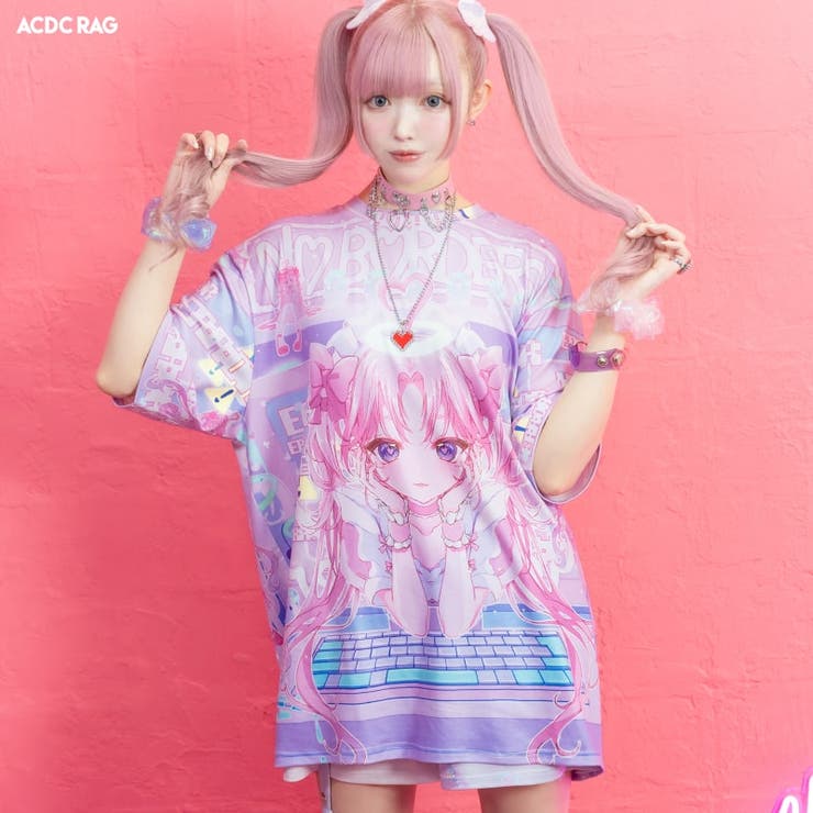 偶像天使 Tシャツ 半袖 | ACDCRAG | 詳細画像1 