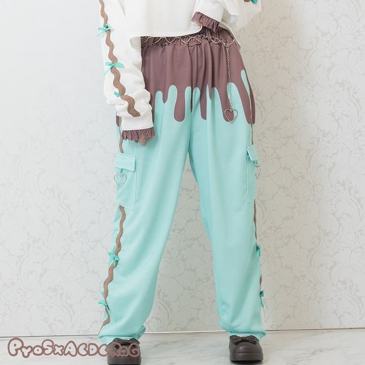 チェリーパピーパンツ 10分丈 原宿 | ACDCRAG | 詳細画像1 