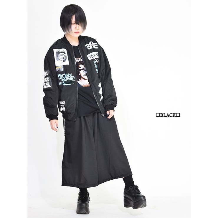 半端丈/ハンパ丈/8分丈/ワイドパンツ/パンク/ロック/ファッション/原宿系/ダンス衣装/レディース/メンズ/V系