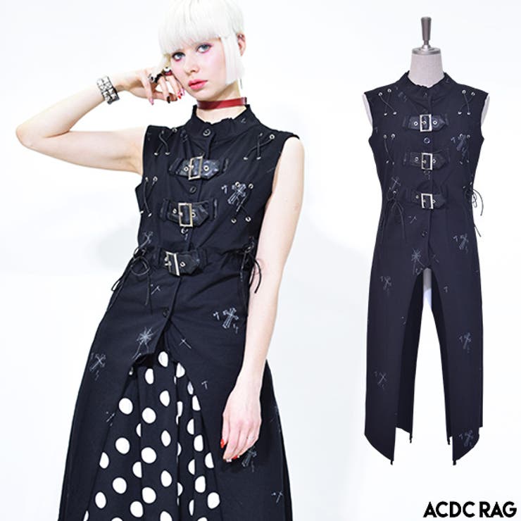 ロングベスト 原宿系 ファッション 品番 Acdw Acdcrag エーシーディーシーラグ のレディースファッション 通販 Shoplist ショップリスト