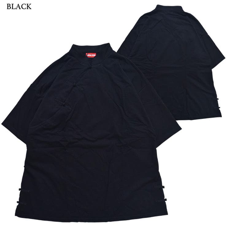 チャイナオーバーTシャツ 原宿系 ファッション | ACDCRAG | 詳細画像13 