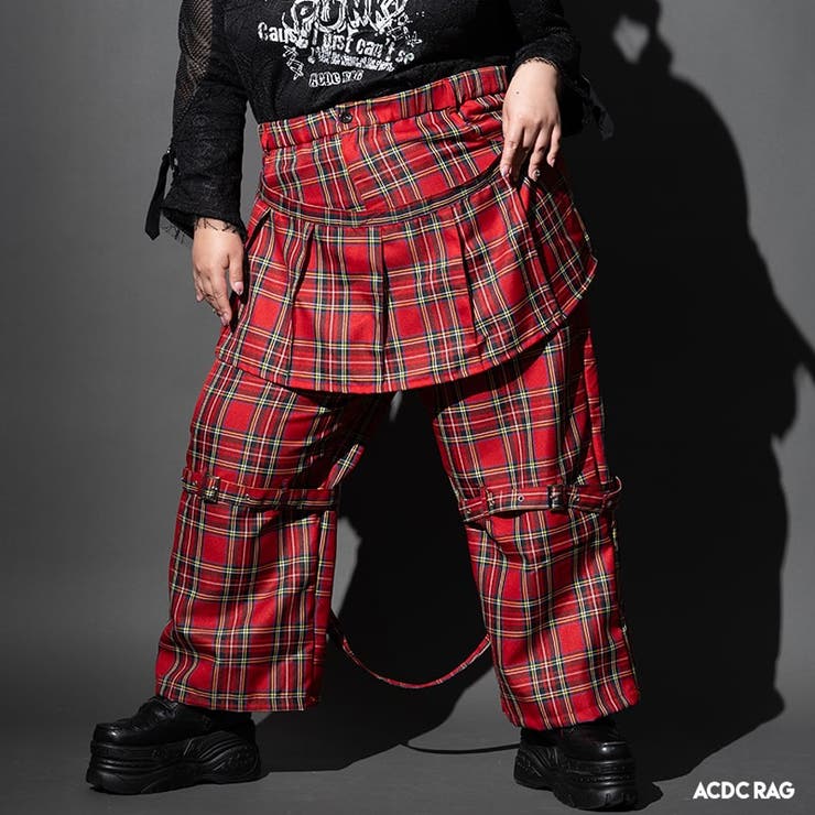 ボンテージパンツ ボトムス プラスサイズ[品番：ACDW0002904