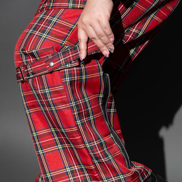 プラスサイズ]ボンテージパンツ ボトムス プラスサイズ[品番