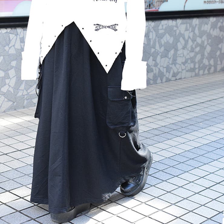 4Rロングスカート パンク ロック | ACDCRAG | 詳細画像3 