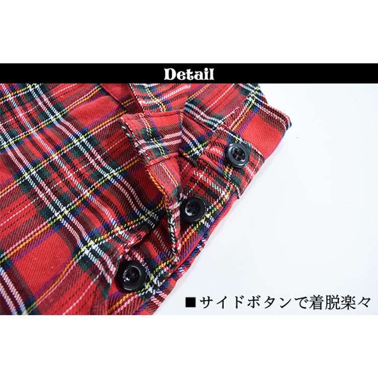 KOサロペット チェック 赤[品番：ACDW0001476]｜ACDCRAG