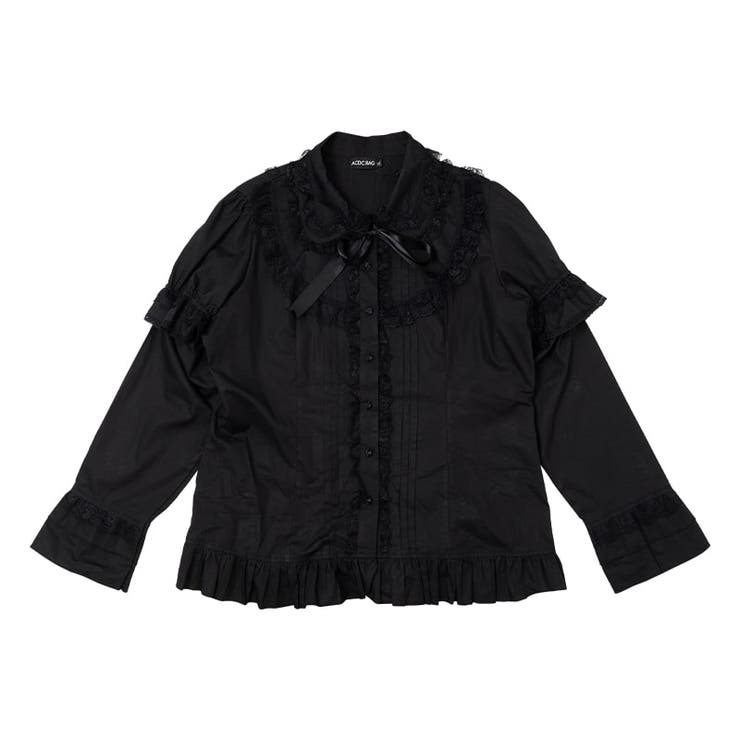 2wayブラウス シャツ プラスサイズ | ACDCRAG | 詳細画像15 