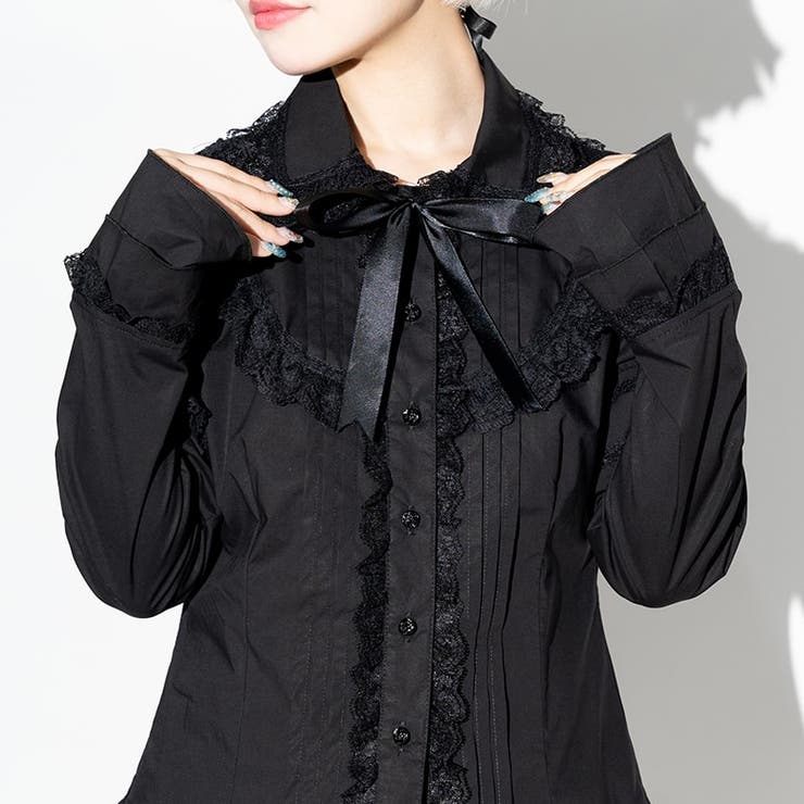 2WAYブラウス ゴシック ゴスロリ | ACDCRAG | 詳細画像4 