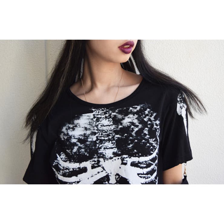 レントゲン ロングTシャツ Tシャツ[品番：ACDW0000504]｜ACDCRAG