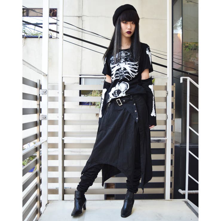 レントゲン ロングTシャツ Tシャツ[品番：ACDW0000504]｜ACDCRAG