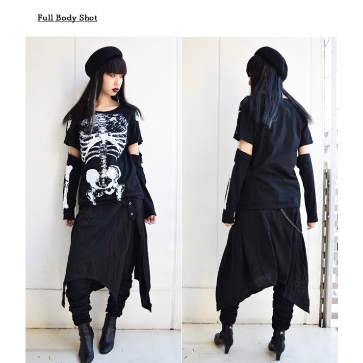 レントゲン ロングTシャツ Tシャツ[品番：ACDW0000504]｜ACDCRAG