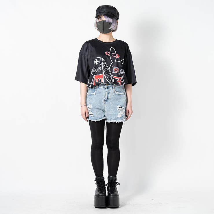 ダメージ デニムショートパンツ ジーパン[品番：ACDW0002212]｜ACDCRAG
