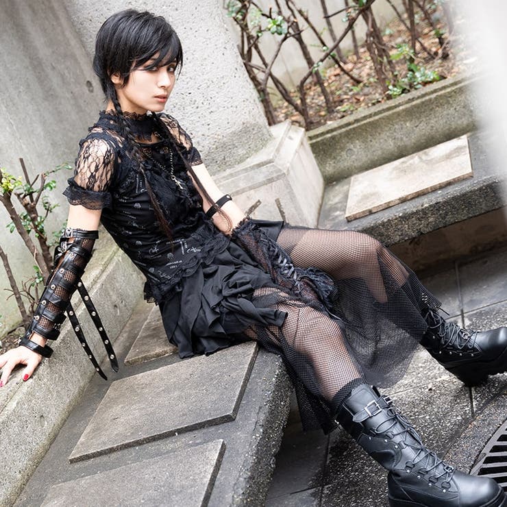 冥闇 レースアームカバー 原宿 | ACDCRAG | 詳細画像8 