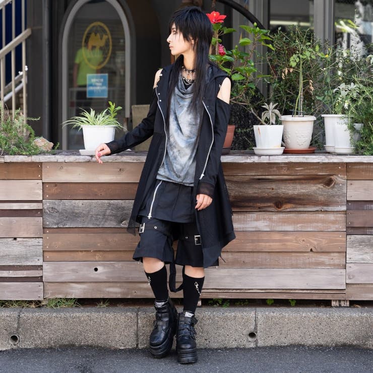 冥闇 ドレープカットソー Tシャツ | ACDCRAG | 詳細画像9 