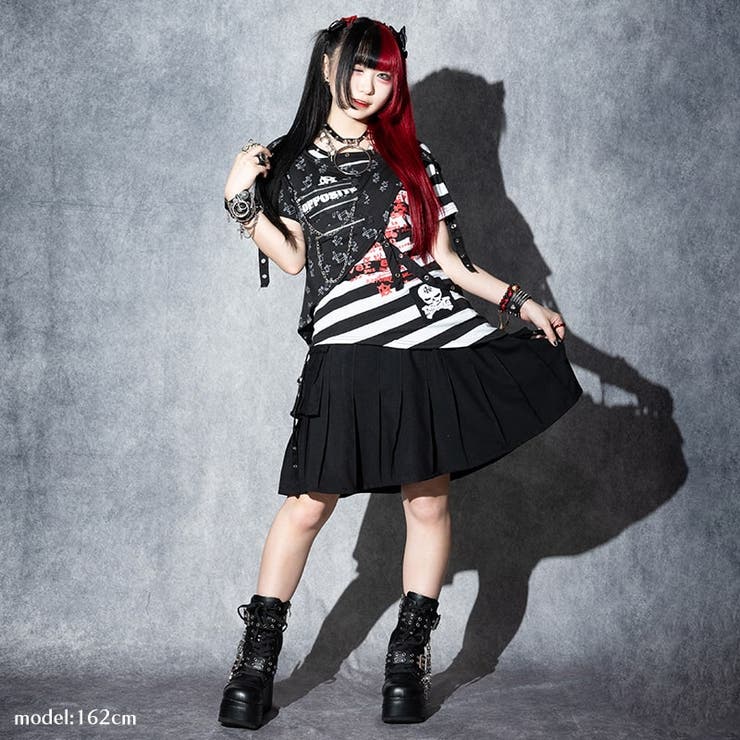 冥闇 プリーツスカート ひざ丈[品番：ACDW0002660]｜ACDCRAG