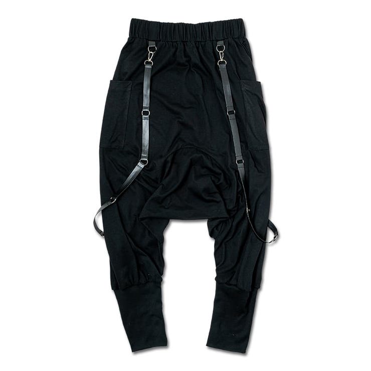 Rベルトパンツ サルエルパンツ 10分丈[品番:ACDW0001418 Rベルトパンツ サルエルパンツ 10分丈[品番:ACDW0001418