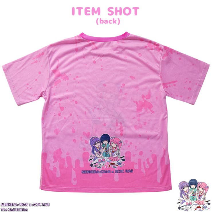 ブラッドメンヘラT Tシャツ メンヘラチャン[品番：ACDW0001632