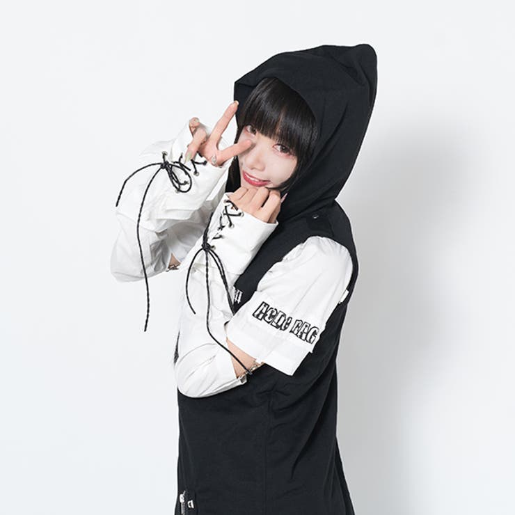 ジョアンノースリーブbigパーカー パンク ロック 品番 Acdw Acdcrag エーシーディーシーラグ のレディースファッション 通販 Shoplist ショップリスト