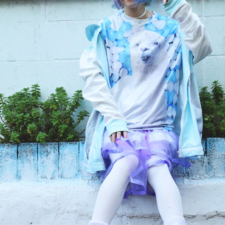 アルパカTシャツ 原宿系 ファッション | ACDCRAG | 詳細画像4 