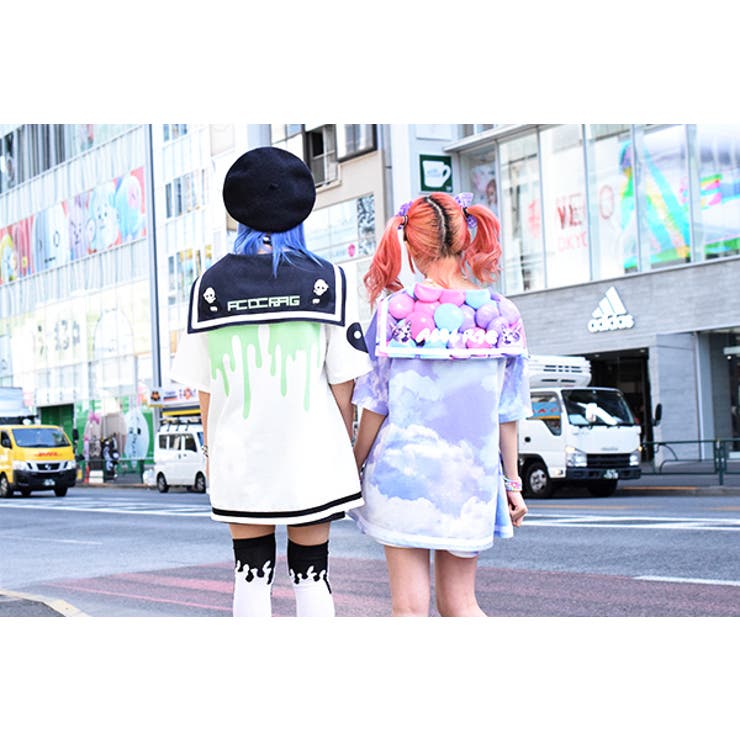 Aパンダセーラー セーラー Tシャツ[品番：ACDW0001417]｜ACDCRAG