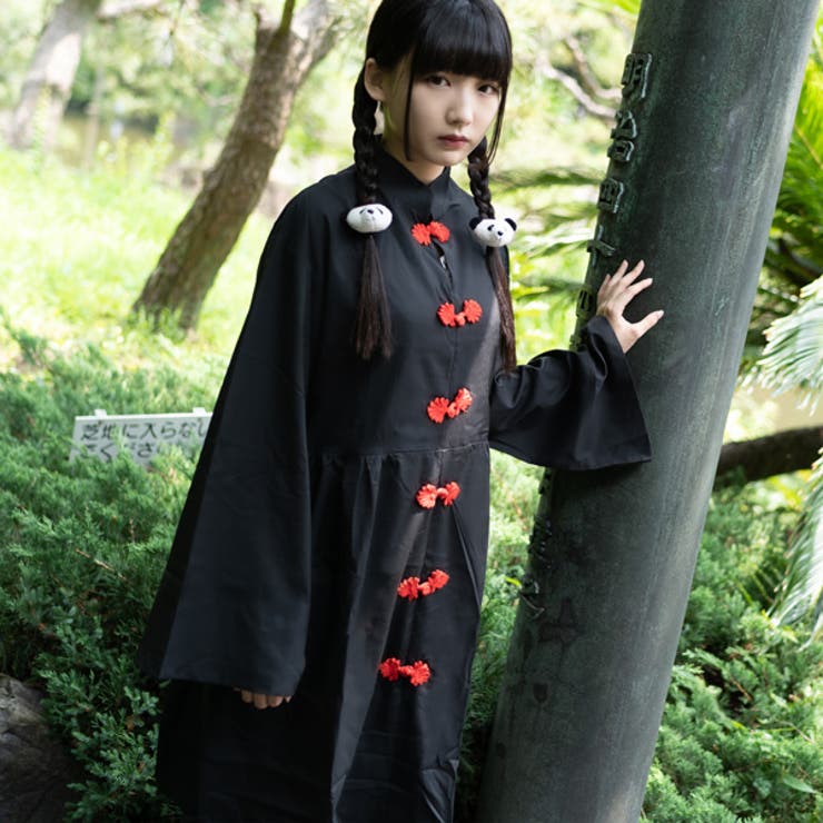 チャイナボタンワンピース 長袖 原宿 系 品番 Acdw Acdcrag エーシーディーシーラグ のレディースファッション通販 Shoplist ショップリスト